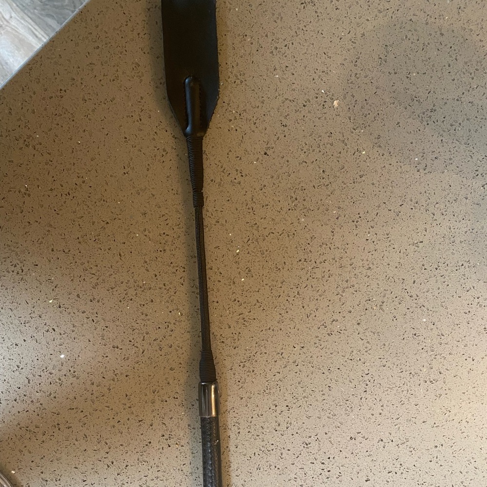 Pink cherry riding crop